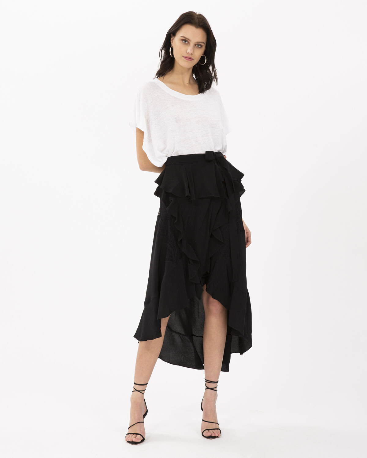 Breathed Skirt Black by IRO Paris