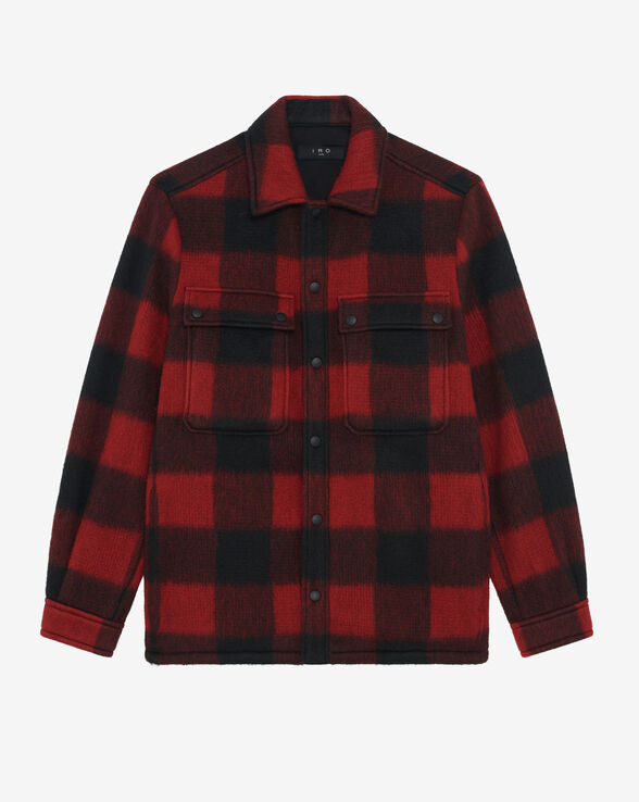 ILARIO CHECKERED OVERSHIRT