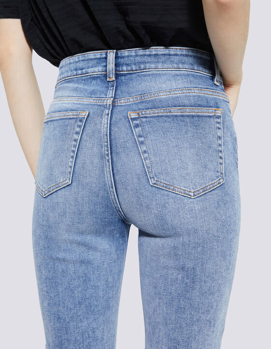 GALLOWAY MID RISE SKINNY ANKLE JEANS