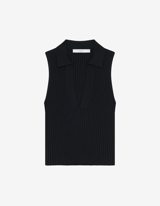 POLO NECK TOP