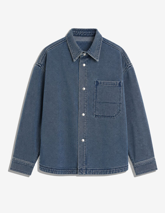 CHEMISE OVERSIZE EN DENIM
