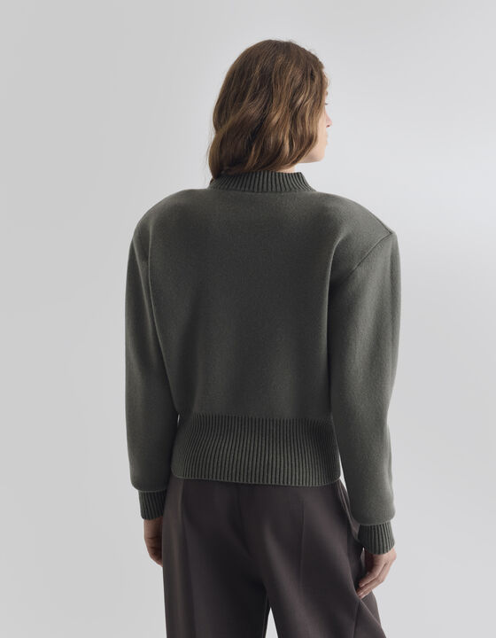 HIGH-NECK SWEATER