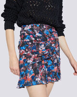 NUADA FLORAL PRINTED MINI SKIRT image number null