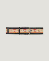 AOUNI WESTERN STITCHED LEATHER BELT image number null