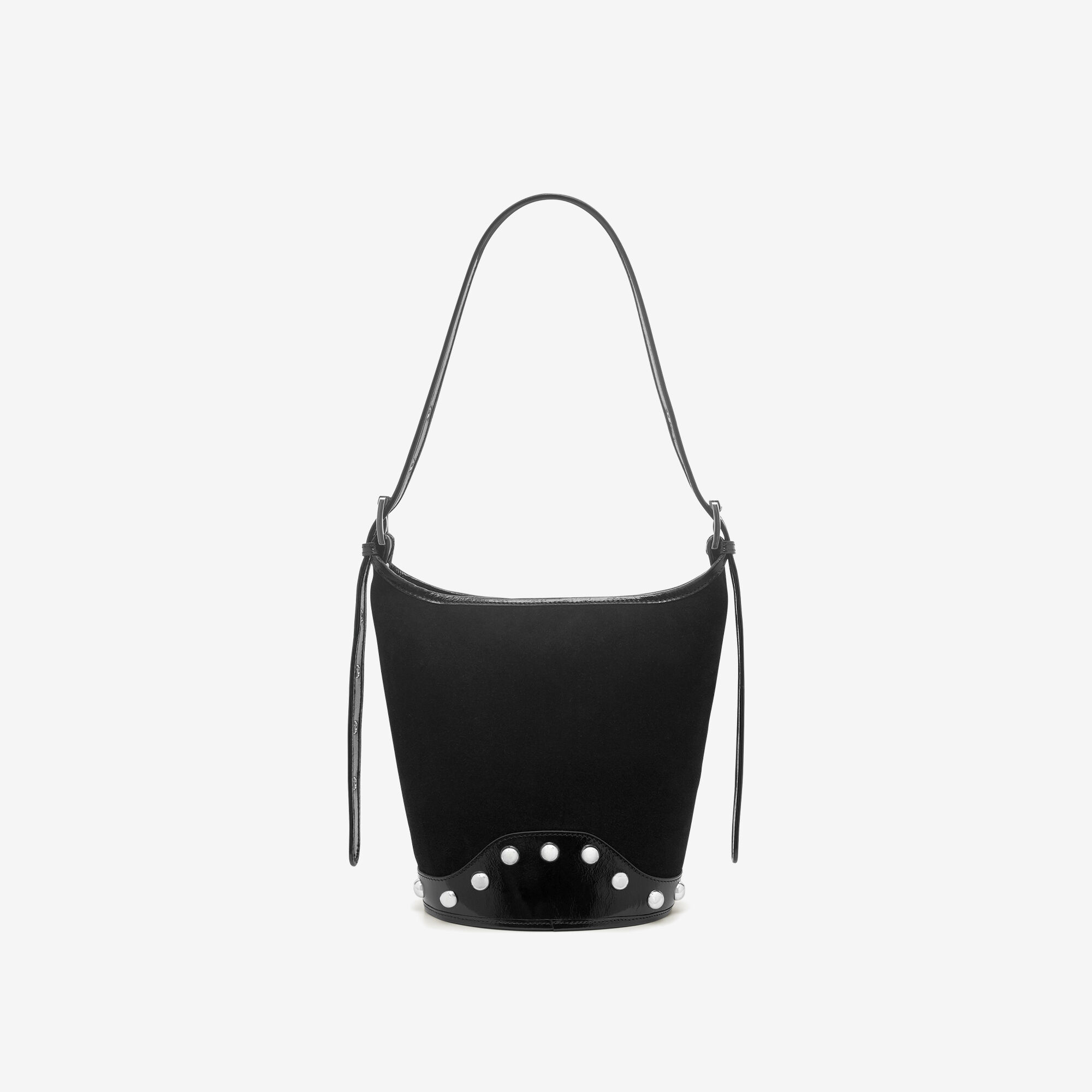 IRO FALL WINTER 25 COLLECTION | MINI STUDDED BUCKET BAG