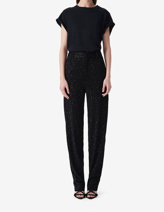 SEQUIN PANTS