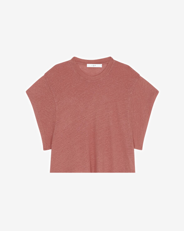 T-SHIRT EN LIN COL ROND OSTER