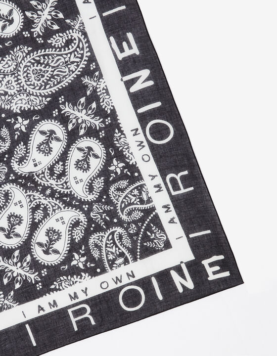 SIKAIROINE LOGO SCARF