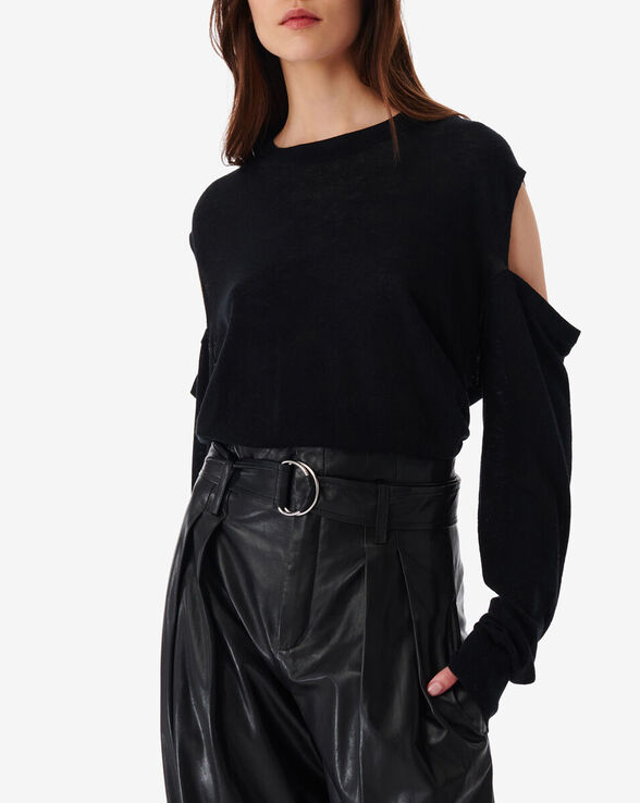 PULL OVERSIZE À DÉCOUPES HASTIN