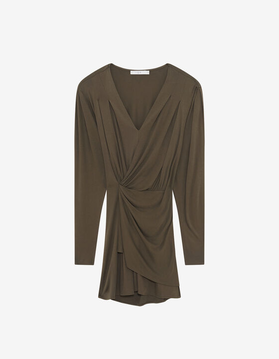 SHORT DRESS WITH LONG SLEEVES