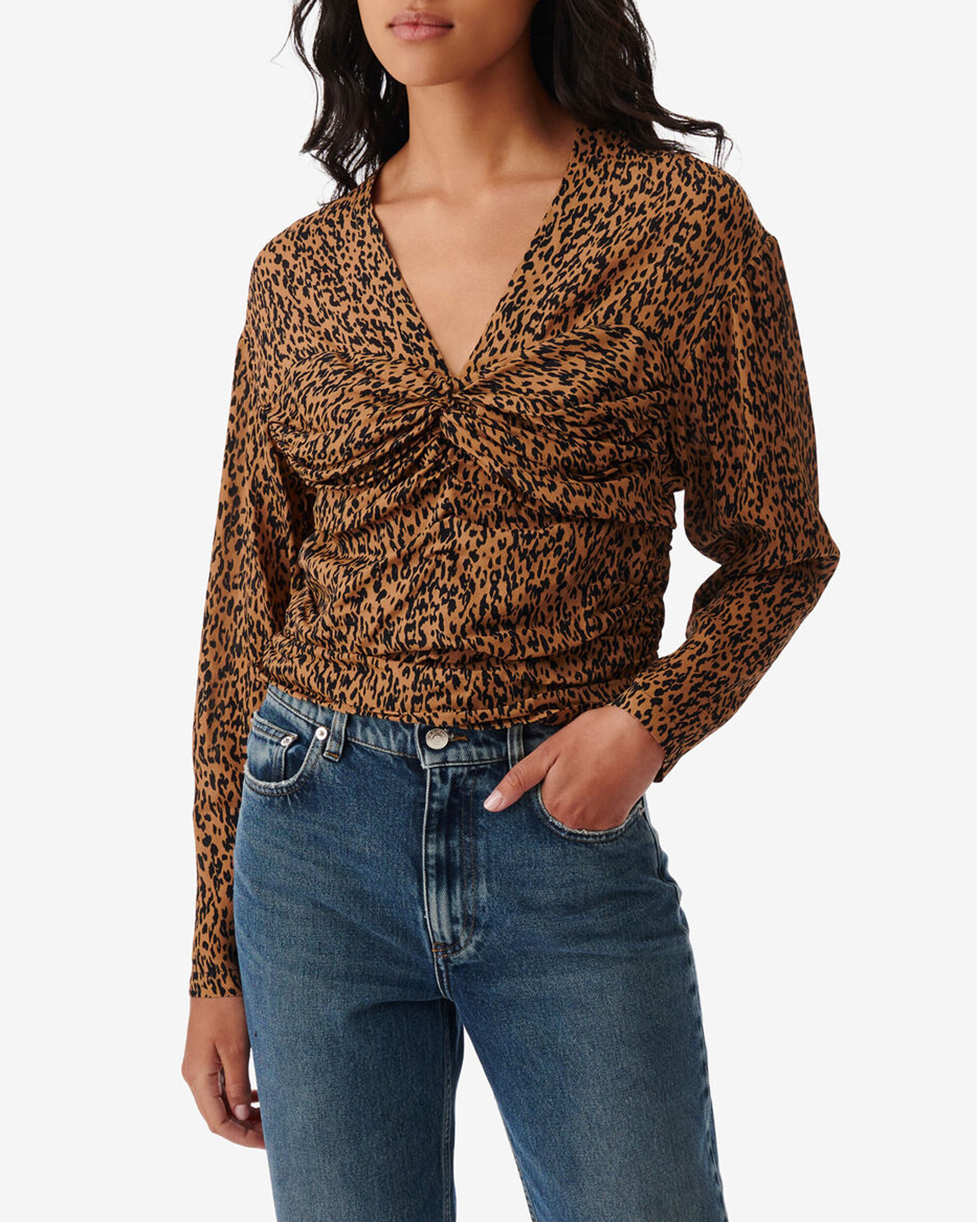 Iro leopard dress outlet