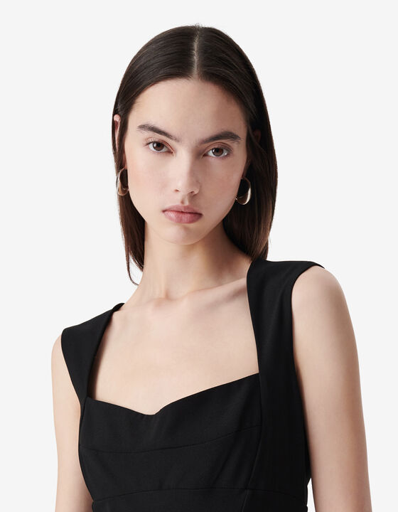 ASYMMETRICAL MIDI DRESS