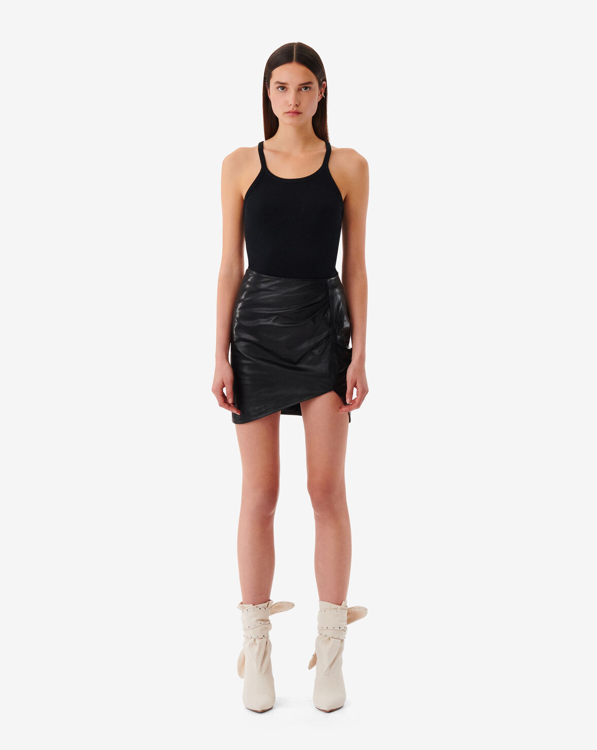 Iro Liloa Mini Skirt In Black