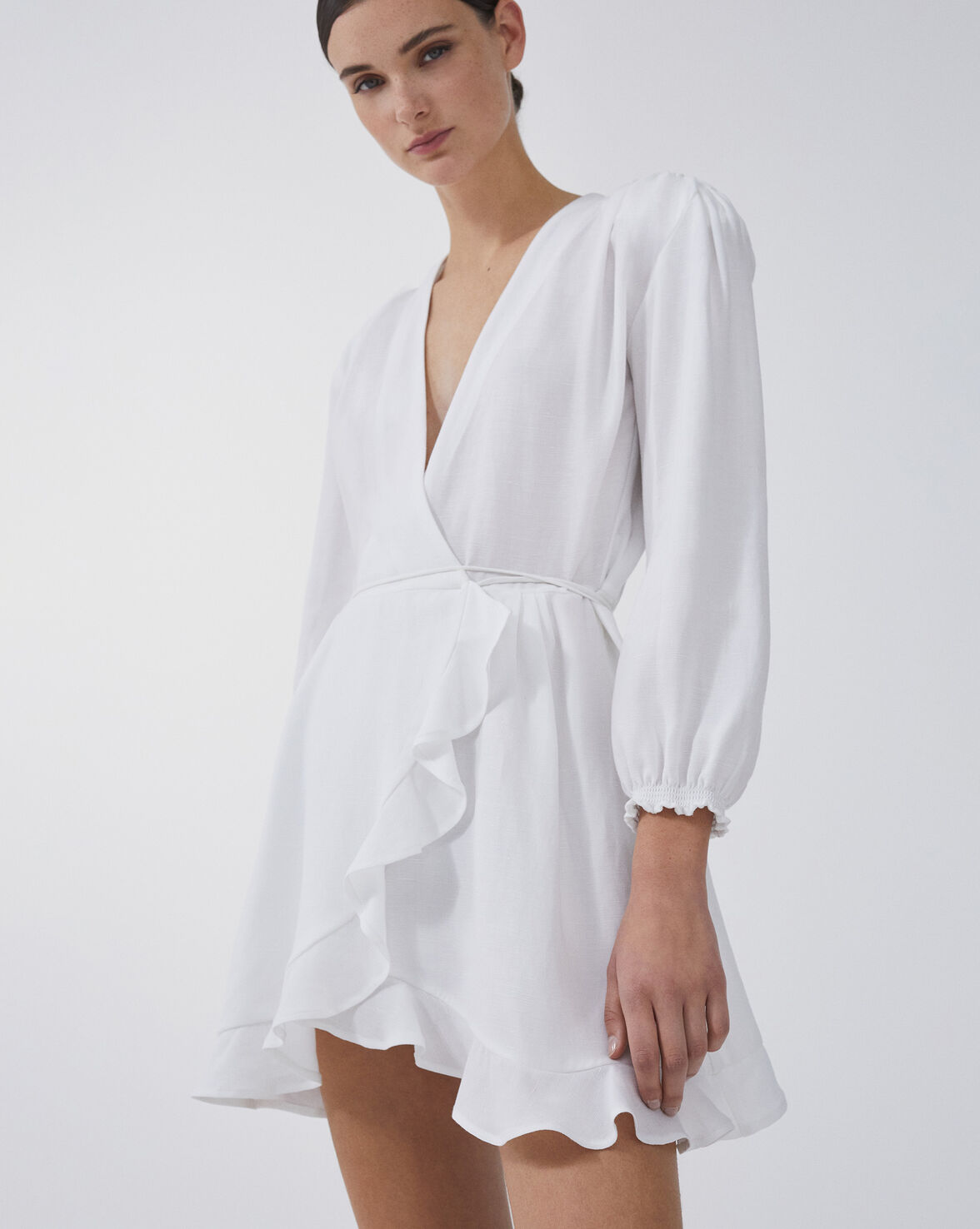 IRO PARIS – ROBE À ÉPAULETTES LOOMY Mariage Civil IRO PARIS