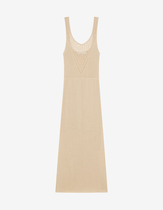 LONG KNITTED DRESS