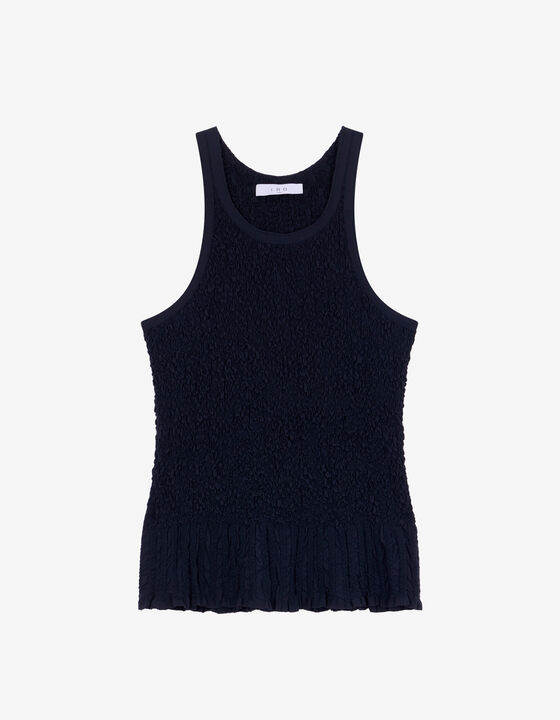 SMOCKED TANK TOP