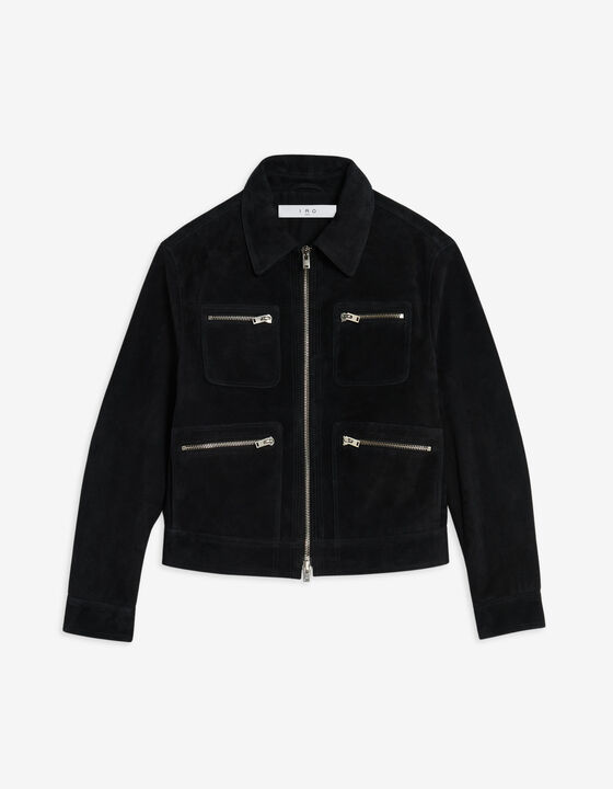 VESTE EN CUIR SU&Eacute;D&Eacute;