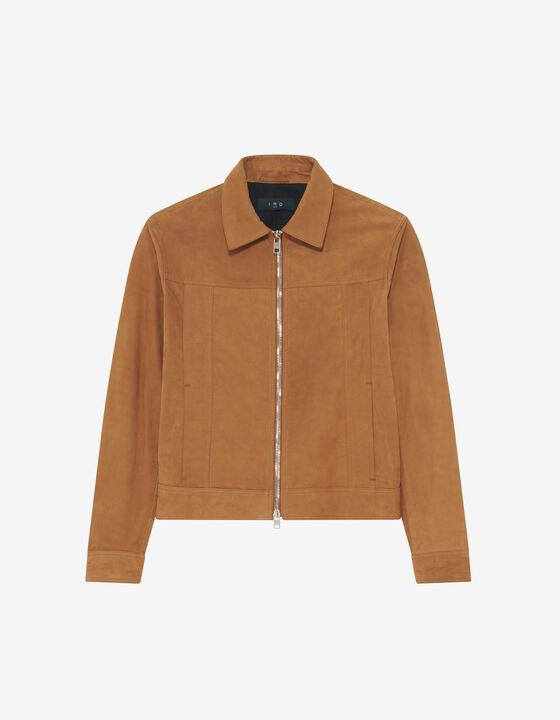 SUEDE LEATHER JACKET