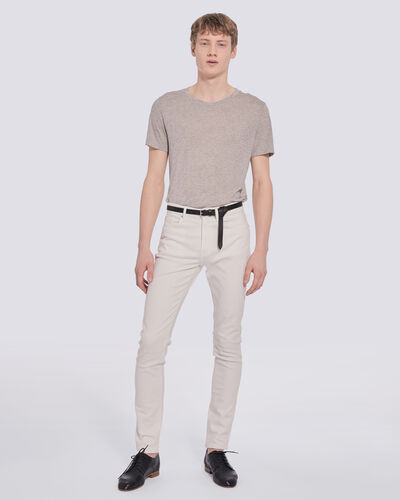 Iro Womus Mid Rise Skinny Jeans In Off White