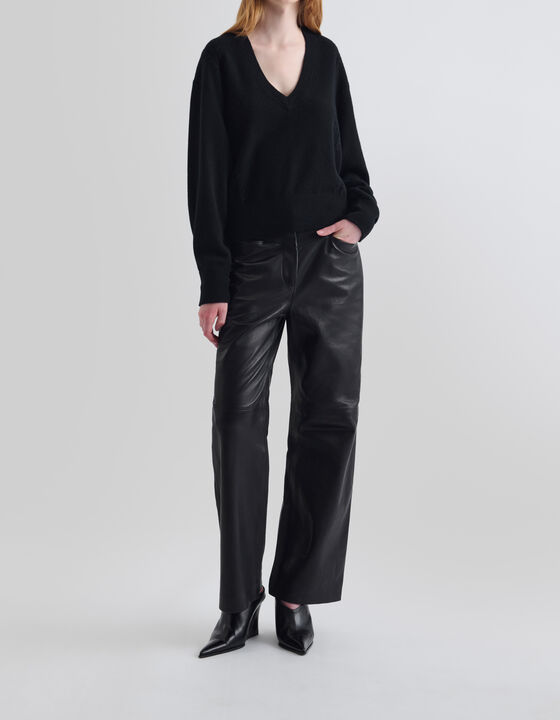 V-NECK CASHMERE SWEATER