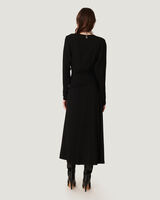 ELMAS DRAPED FULL LENGTH DRESS  image number null
