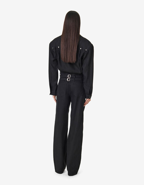 DENIM JUMPSUIT