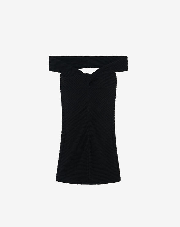 ROBE COURTE À ÉPAULES DÉNUDÉES OXANNE