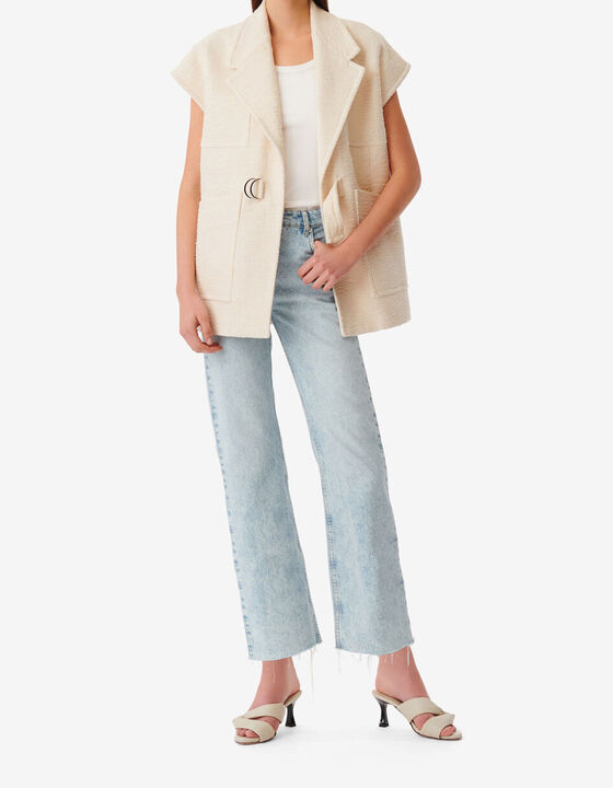 OVERSIZED TWEED JACKET