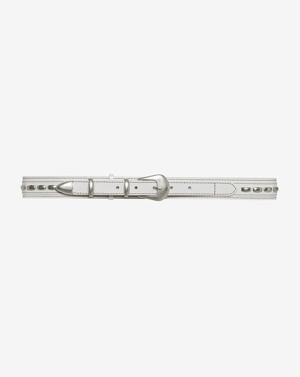 ALBA LEATHER STUDDED BELT