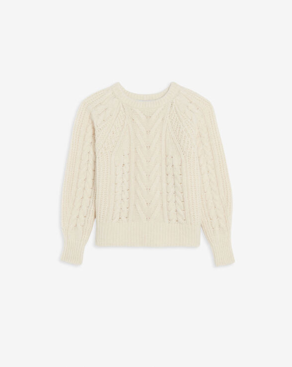 JAOS CABLE-KNIT SWEATER