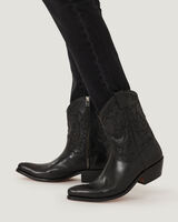 JHONES LEATHER COWBOY BOOTS  image number null