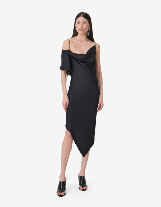 ASYMMETRICAL LONG DRESS