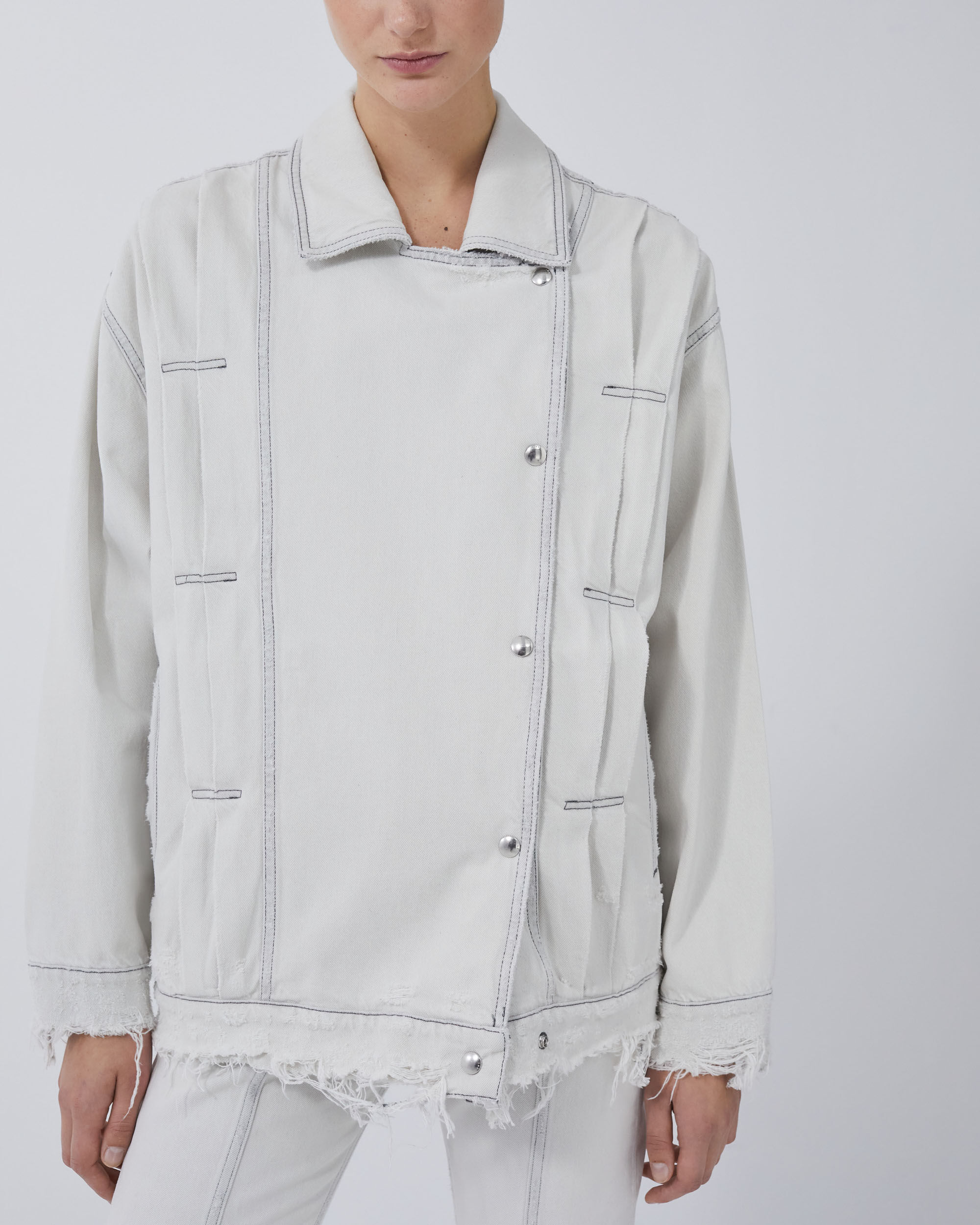 white iro jacket
