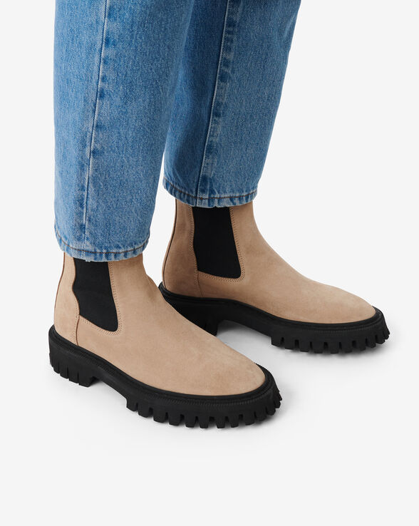 BOOTS EN CUIR KOSMIC CHELSEA SUEDE