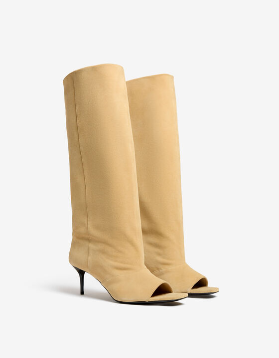 SUEDE LEATHER BOOTS