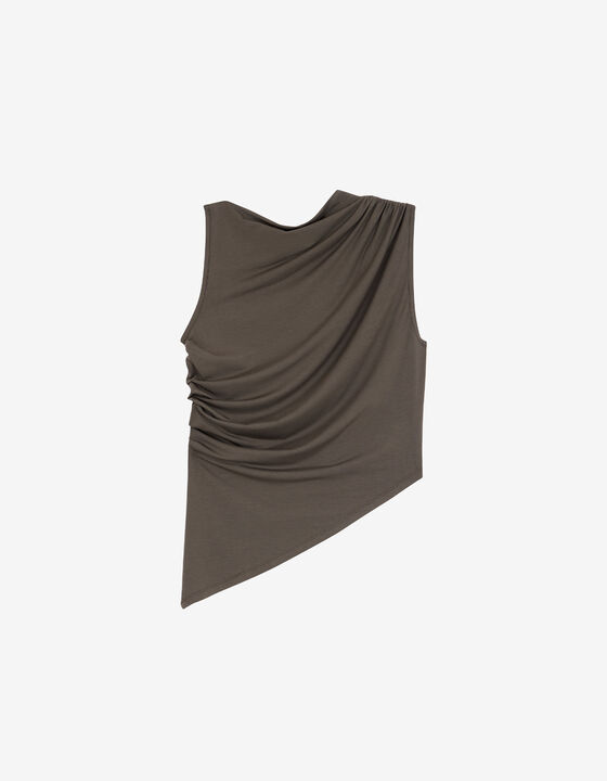 TOP ASYM&Eacute;TRIQUE DRAP&Eacute;