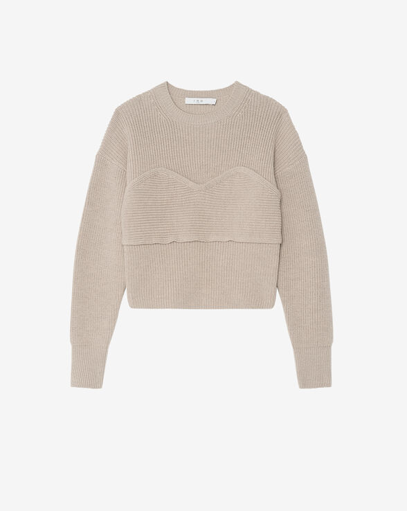 PULL OVERSIZE COL ROND GEDEON