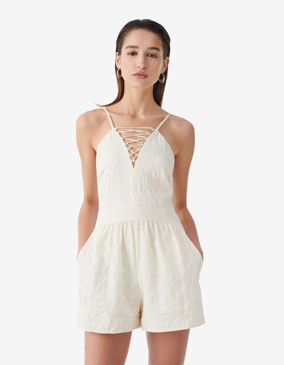 JACQUARD ROMPER