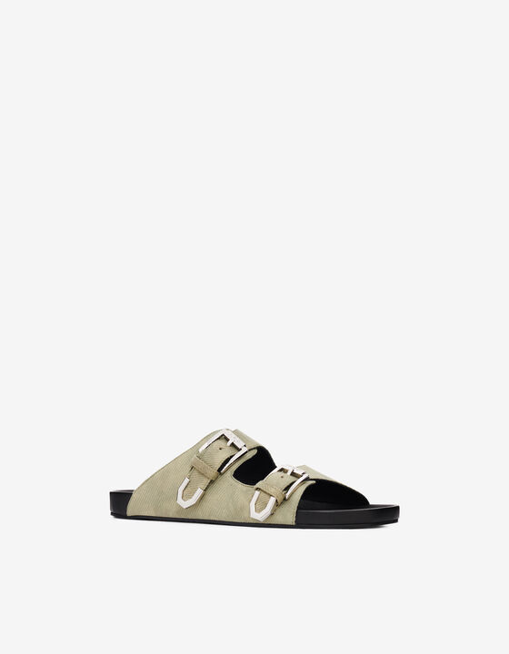 TOILE FLAT MULES