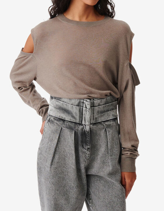 OVERSIZED CUT-OUT SWEATER