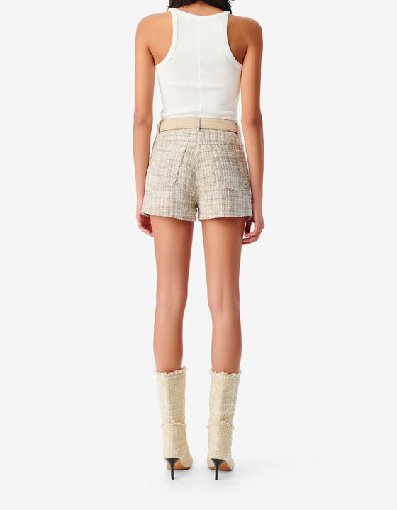 SHORT EN TWEED
