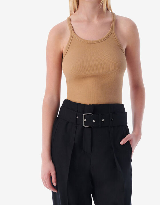 RIBBED TANK TOP