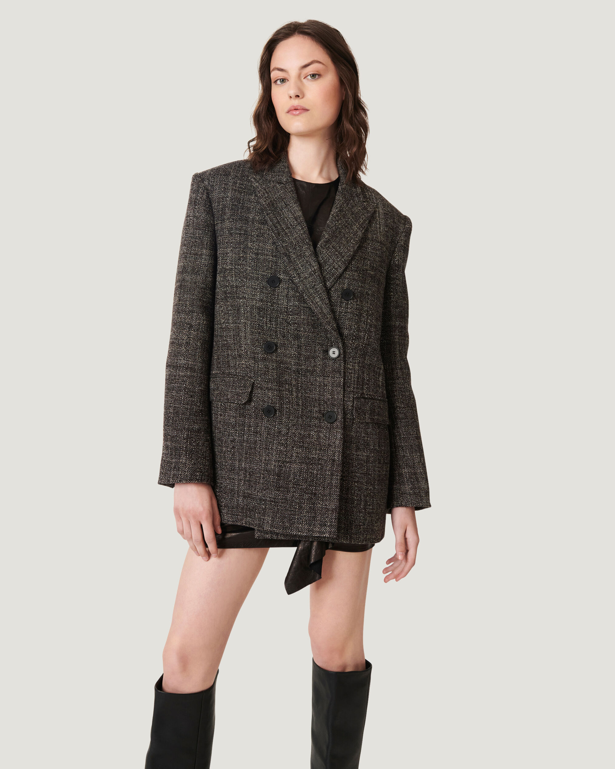 iro tweed blazer