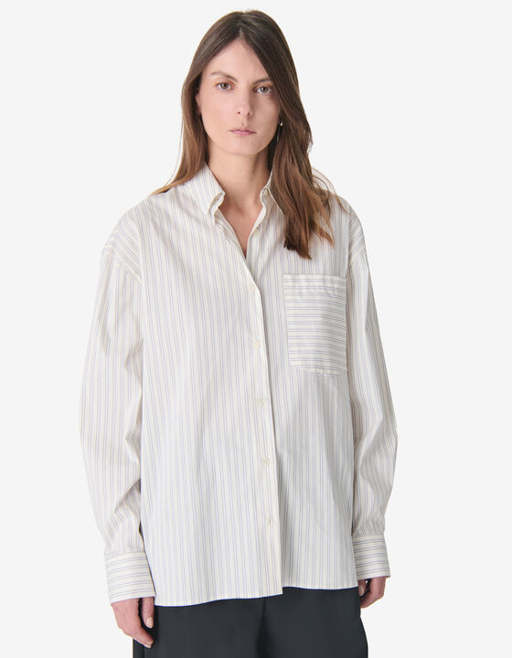 OVERSIZED STRIPED SHIRT