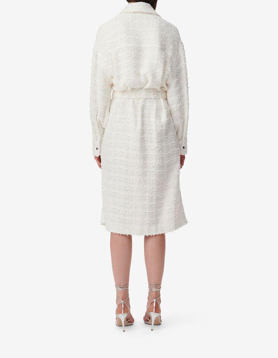 LONG TWEED OVERSHIRT