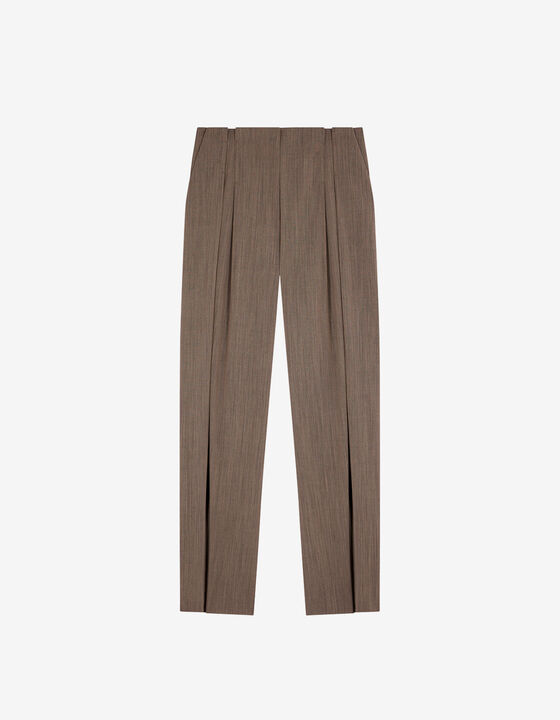 PANTALON LARGE &Agrave; PINCES