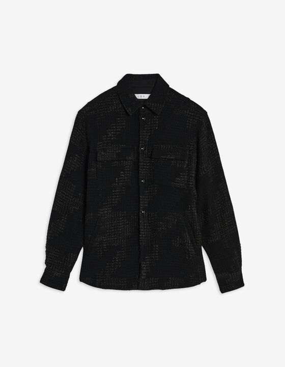 SURCHEMISE EN LAINE TISS&Eacute;E