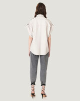 KENDO OVERSIZED LEATHER SHIRT image number null