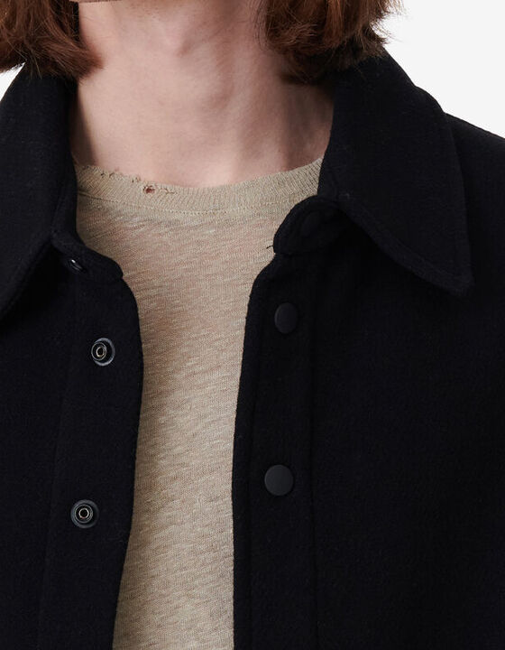 OVERSHIRT-STYLE COAT