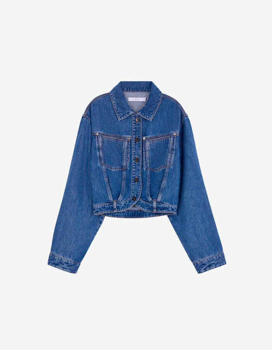 VESTE FLUIDE EN DENIM